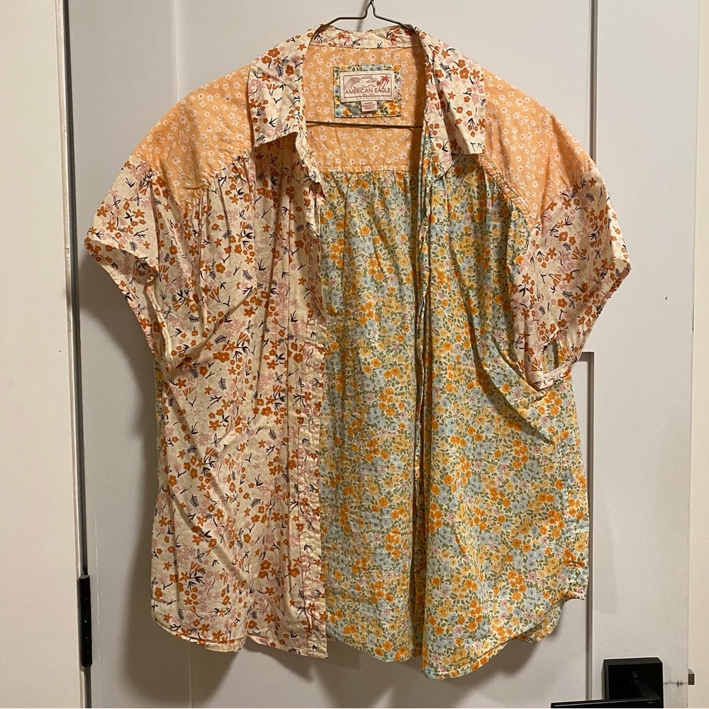 AE Button Down Top